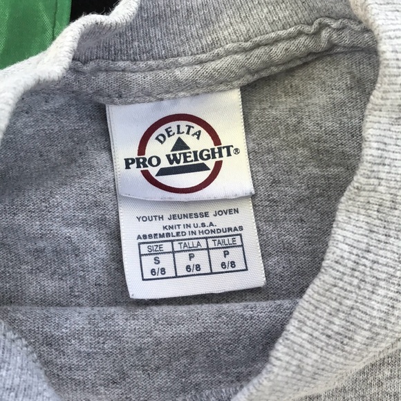 Myrtle Beach South Carolina Short Sleeves Gray Tee Delta Pro Weight Boys S 6/8 - Picture 10 of 10